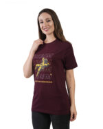 Women's Printed Cotton Half Sleeves Round Neck Regular T-Shirts for Women - Image 7