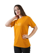 Women's Printed Cotton Half Sleeves Round Neck Regular T-Shirts for Women - Image 7