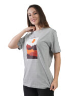 Women's Printed Cotton Half Sleeves Round Neck Regular T-Shirts for Women - Image 7