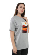 Women's Printed Cotton Half Sleeves Round Neck Regular T-Shirts for Women - Image 6