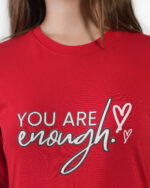 omen's Printed Cotton 3/4 Sleeves Round Neck Regular T-Shirts for Women - Image 5