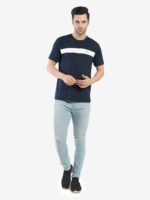 Men's Cotton Plain Round Neck Half Sleeves Regular Fit T-Shirts for Men - Image 3
