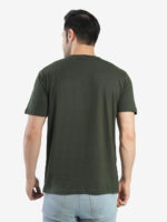 Men's Cotton Printed Round Neck Half Sleeves Regular Fit T-Shirts for Men - Image 4