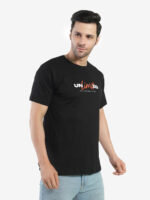 Men's Cotton Printed Round Neck Half Sleeves Regular Fit T-Shirts for Men - Image 6