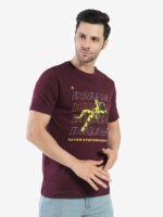 Men's Cotton Printed Round Neck Half Sleeves Regular Fit T-Shirts for Men - Image 6