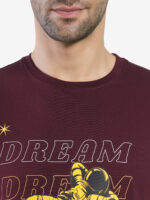 Men's Cotton Printed Round Neck Half Sleeves Regular Fit T-Shirts for Men - Image 5