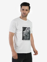 Men's Cotton Printed Round Neck Half Sleeves Regular Fit T-Shirts for Men - Image 6