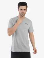 Men's Cotton Plain Round Neck Half Sleeves Regular Fit T-Shirts for Men - Image 3