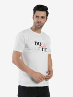 Men's Cotton Printed Round Neck Half Sleeves Regular Fit T-Shirts for Men - Image 4