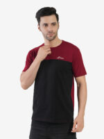 Men's Cotton Plain Round Neck Half Sleeves Regular Fit T-Shirts for Men - Image 3