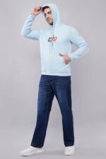 Men's Cotton Fleece Hooded Neckk Full Sleeve Hoodies - Image 8