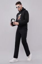 Men's Cotton Fleece Hooded Neckk Full Sleeve Hoodies - Image 7