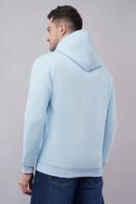 Men's Cotton Fleece Hooded Neckk Full Sleeve Hoodies - Image 4