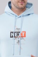 Men's Cotton Fleece Hooded Neckk Full Sleeve Hoodies - Image 5