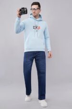 Men's Cotton Fleece Hooded Neckk Full Sleeve Hoodies - Image 6