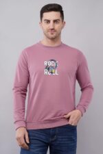 Men's Cotton Fleece Round Neck Full Sleeve Sweatshirt - Image 5