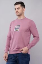 Men's Cotton Fleece Round Neck Full Sleeve Sweatshirt - Image 7