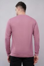 Men's Cotton Fleece Round Neck Full Sleeve Sweatshirt Front Print - Image 3