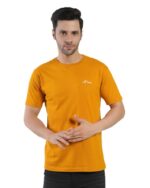 Men's Cotton Plain Round Neck Half Sleeves Regular Fit T-Shirts for Men - Image 2
