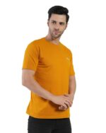 Men's Cotton Plain Round Neck Half Sleeves Regular Fit T-Shirts for Men - Image 5