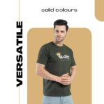 Men's Cotton Printed Round Neck Half Sleeves Regular Fit T-Shirts for Men - Image 3