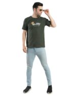 Men's Cotton Printed Round Neck Half Sleeves Regular Fit T-Shirts for Men - Image 5
