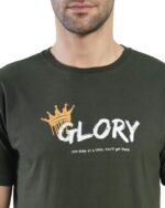 Men's Cotton Printed Round Neck Half Sleeves Regular Fit T-Shirts for Men - Image 6