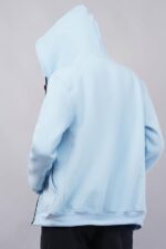 Women's Cotton Fleece Hooded Neck Full Sleeve Jacket - Image 5